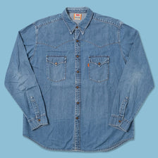 Vintage Levis Denim Shirt XXL 
