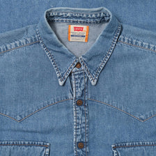 Vintage Levis Denim Shirt XXL 