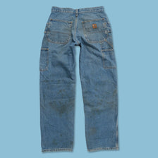Vintage Carhartt Fleece Lined Denim Pants 31x32 