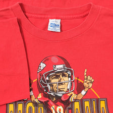 Vintage 1993 Joe Montana T-Shirt Small 