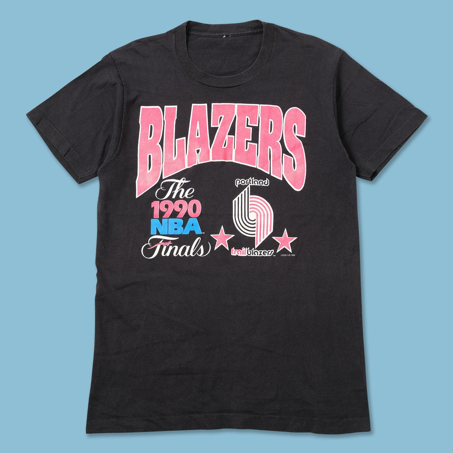 Vintage 1990 Portland Trailblazers T-Shirt Medium 