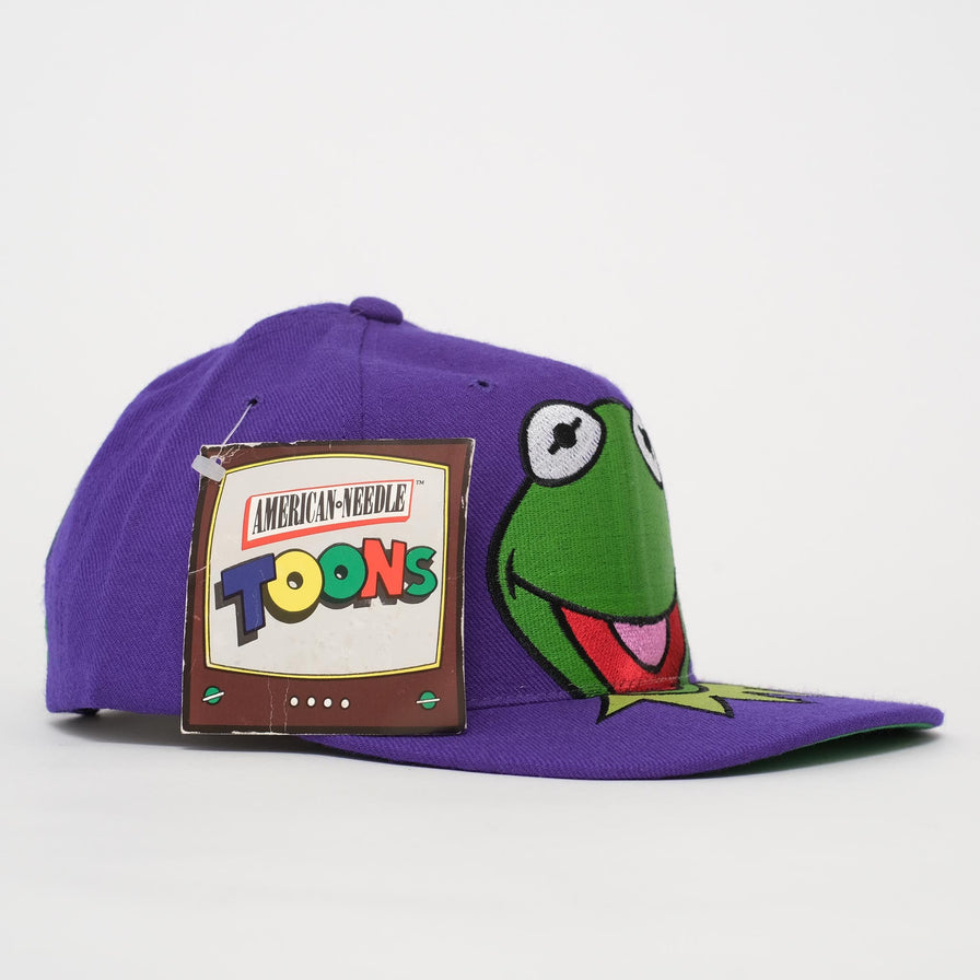 Vintage DS American Needle Kermit Snapback 