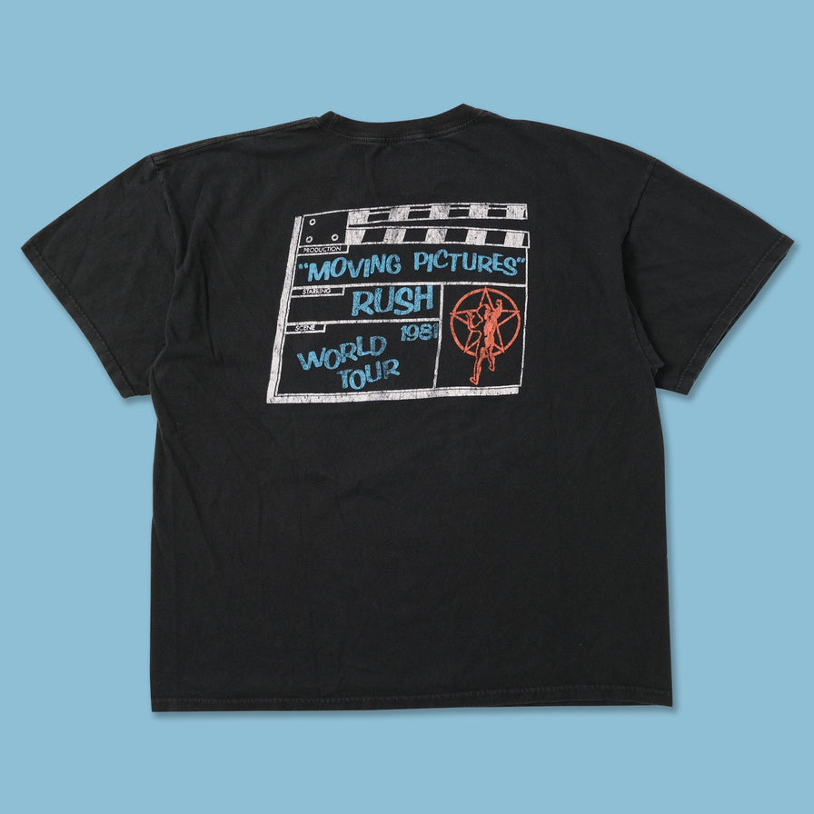 Rush Moving Pictures Tour T-Shirt XLarge 