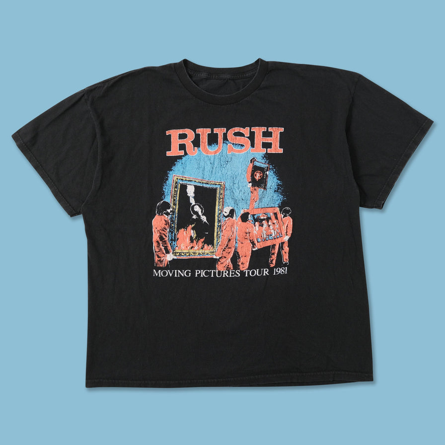 Rush Moving Pictures Tour T-Shirt XLarge 