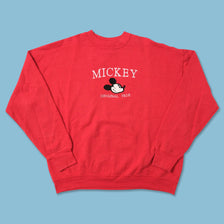 Vintage Mickey Mouse Sweater XLarge 