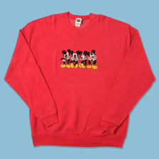 Vintage Mickey Mouse Sweater XLarge 