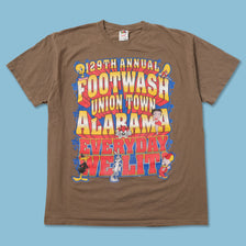 Vintage Warner Bros. Footwash T-Shirt Large 