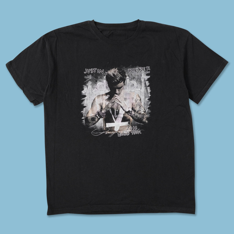 Justin Bieber Purpose Tour T-Shirt Large 