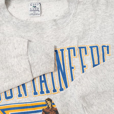 Vintage West Virginia Mountaineers Sweater Large 