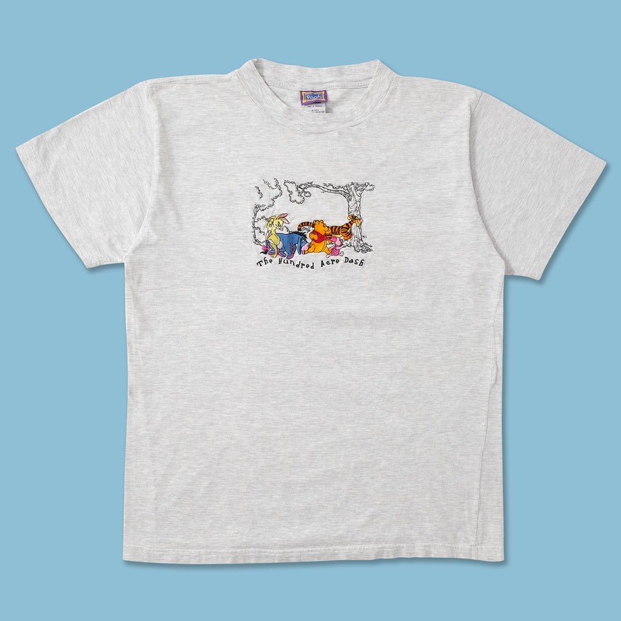 Vintage Pooh and Friends The Hundre Acre Dash T-Shirt Large 