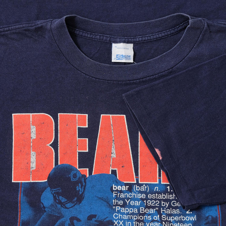 1990 Salem Chicago Bears T-Shirt XLarge