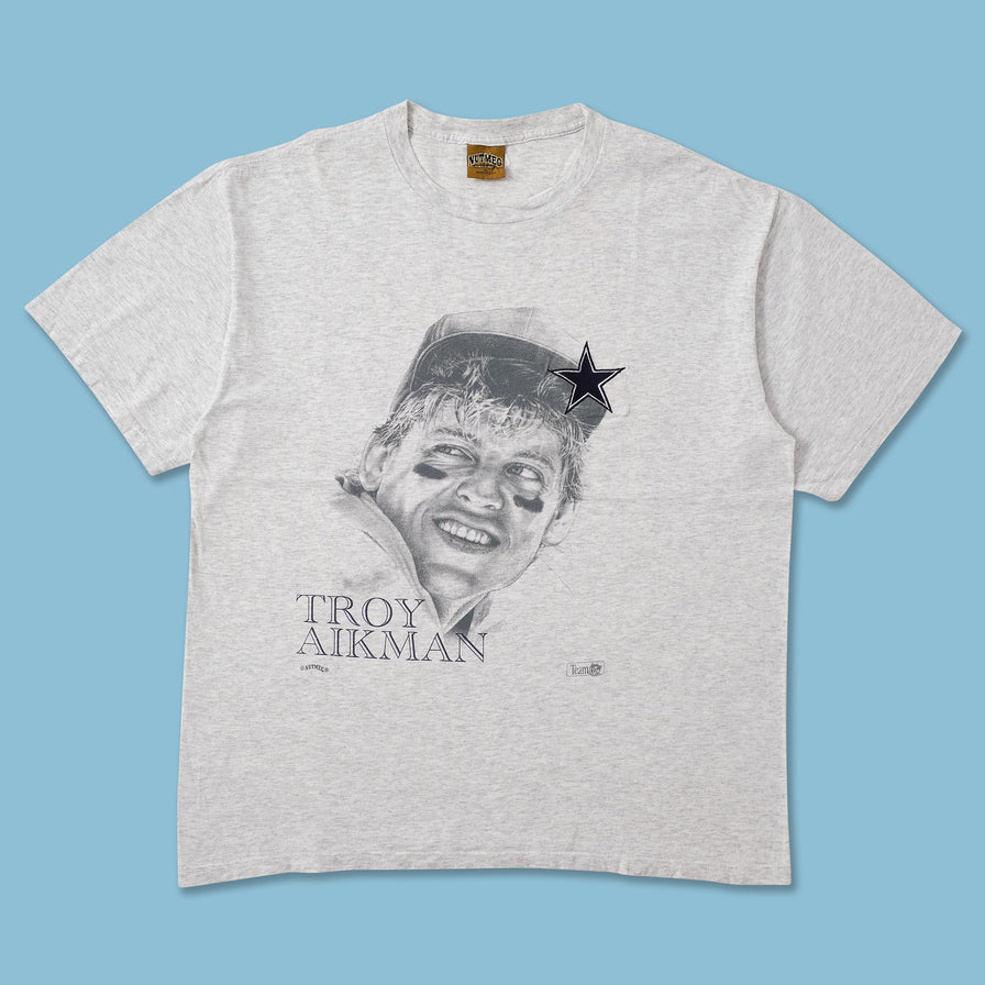 Vintage Nutmeg Dallas Cowboys Aikman T-Shirt XLarge 