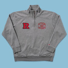 Rutgers University Q-Zip Sweater Large 