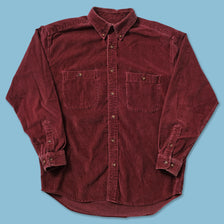 Vintage Eddie Bauer Cord Shirt Large 