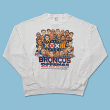 1998 Denver Broncos Sweater XLarge 