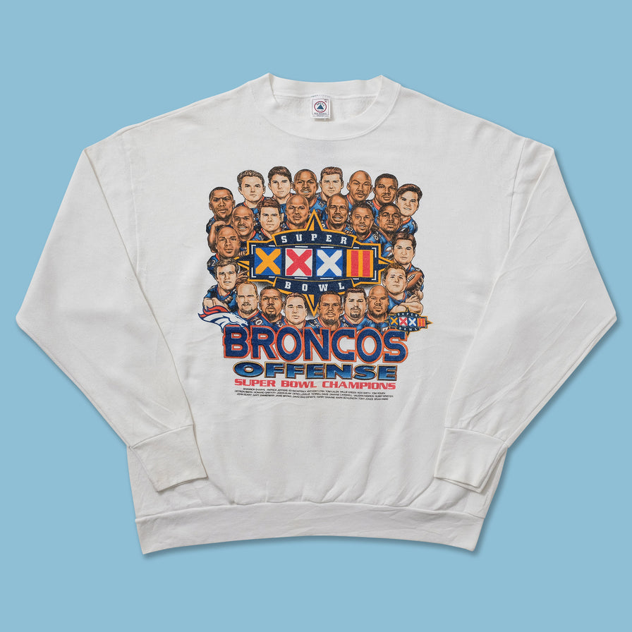 1998 Denver Broncos Sweater XLarge 