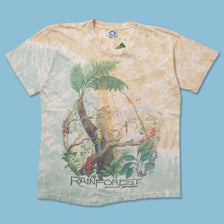 Vintage Liquid Blue Rainforest T-Shirt XLarge 