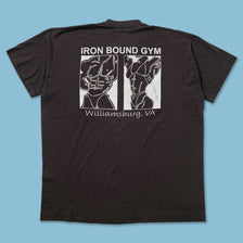 Vintage Iron Bound Gym T-Shirt XLarge 