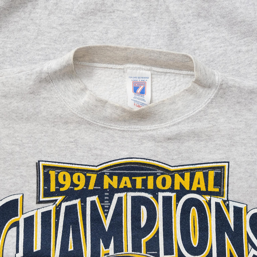 1997 Michigan Wolverines Sweater XLarge 