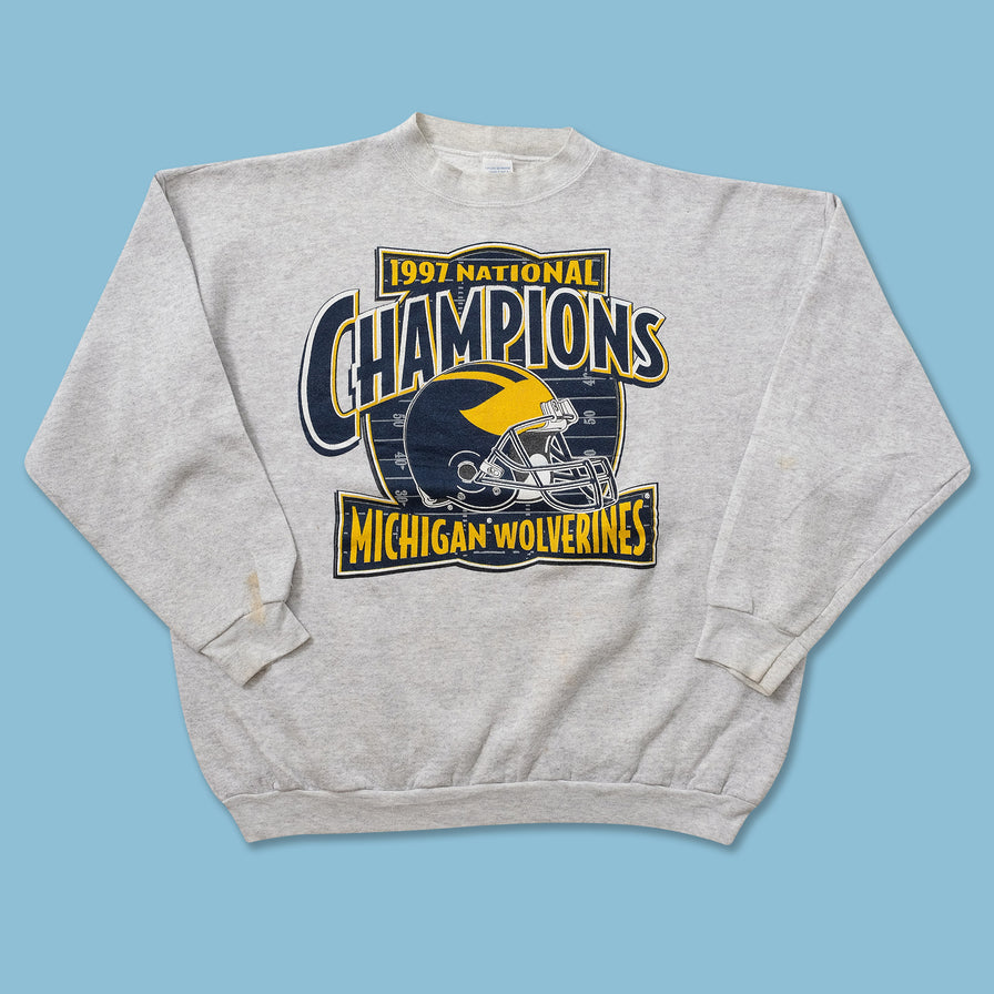 1997 Michigan Wolverines Sweater XLarge 