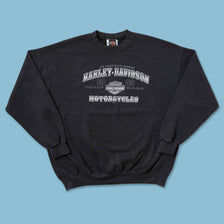 2000 Harley Davidson Sweater XLarge - Double Double Vintage