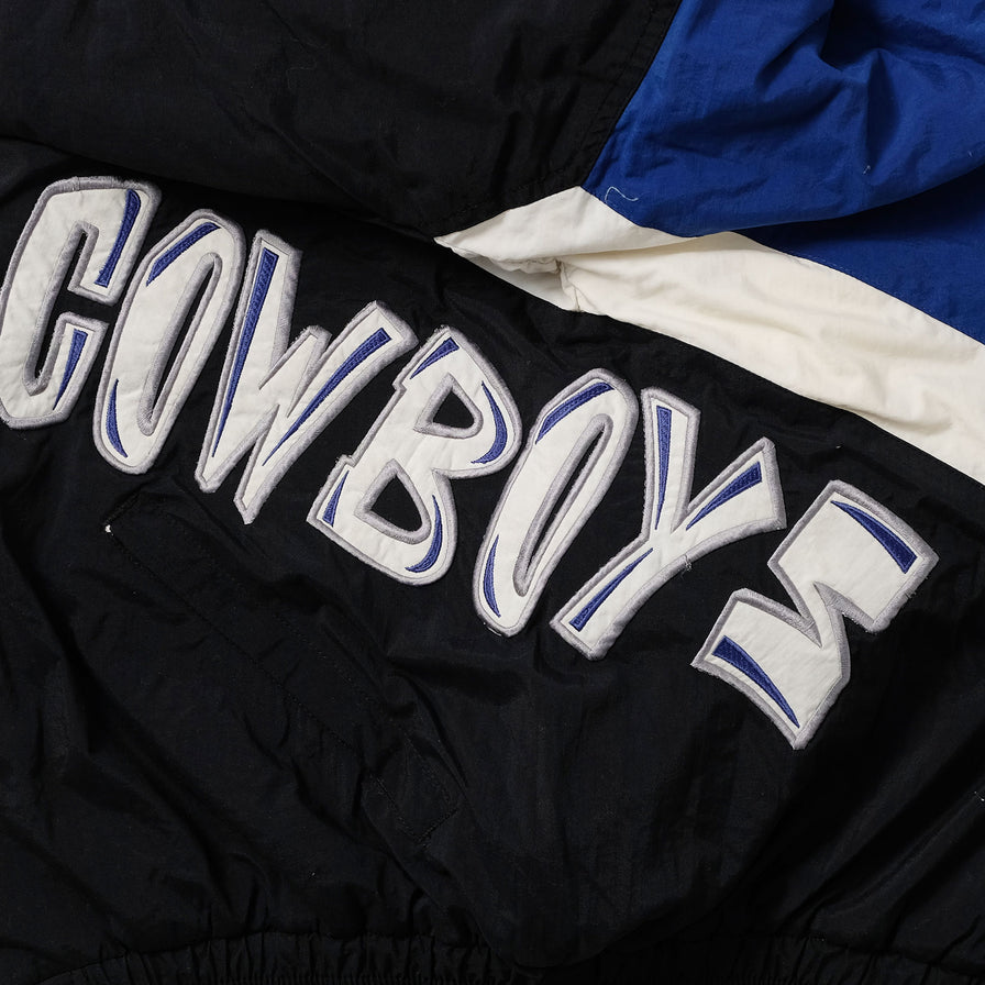 Vintage Dallas Cowboys Padded Jacket Small - Double Double Vintage
