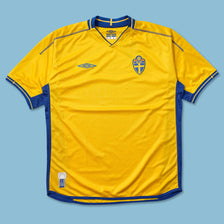 2004 Umbro Sweden Jersey Large - Double Double Vintage