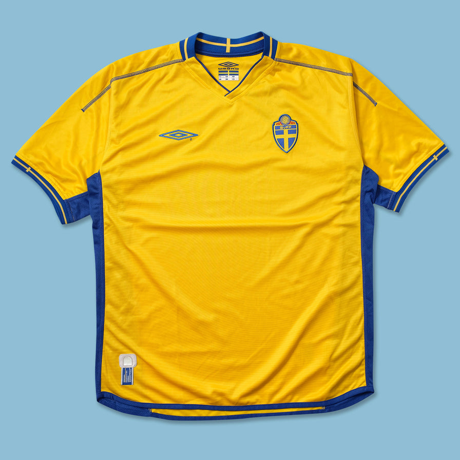 2004 Umbro Sweden Jersey Large - Double Double Vintage