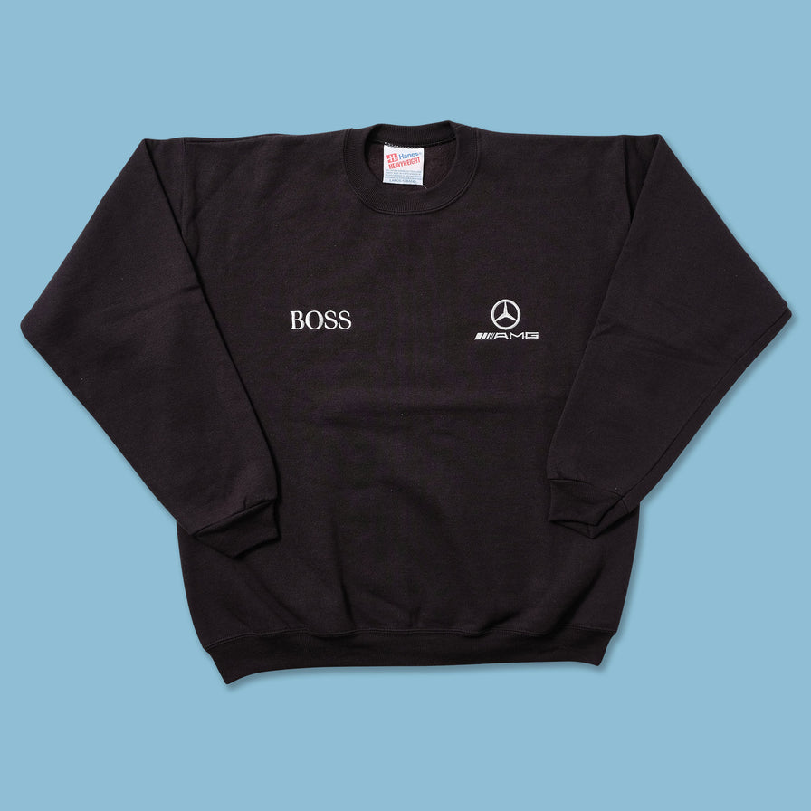 Vintage Mercedes AMG Sweater Large - Double Double Vintage