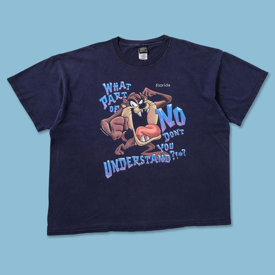 1999 Taz Looney Tunes T-Shirt 3XL - Double Double Vintage