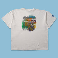 1997 adidas Boston Marathon T-Shirt XLarge - Double Double Vintage