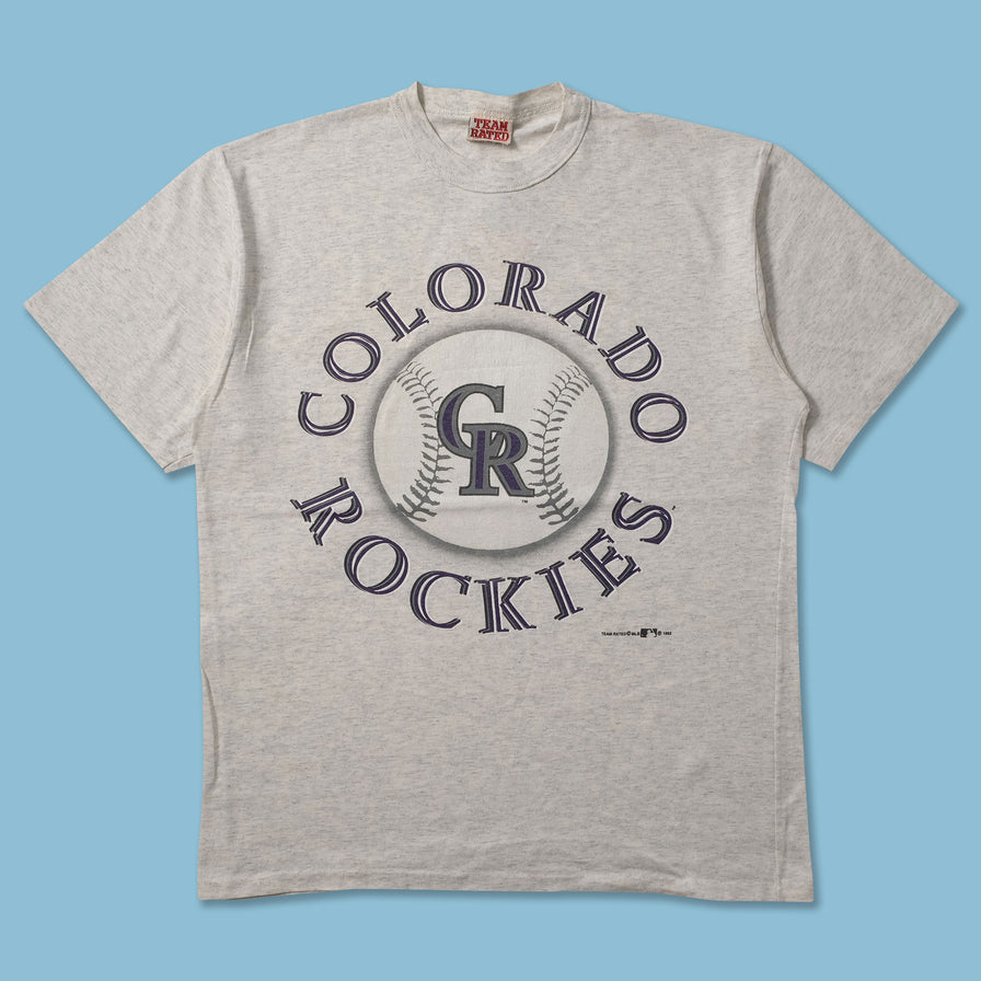 1993 Colorado Rockies T-Shirt Large - Double Double Vintage