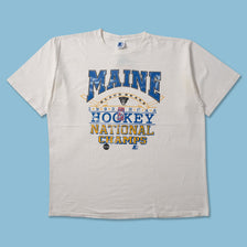 1993 Starter Maine Black Bears T-Shirt XLarge - Double Double Vintage