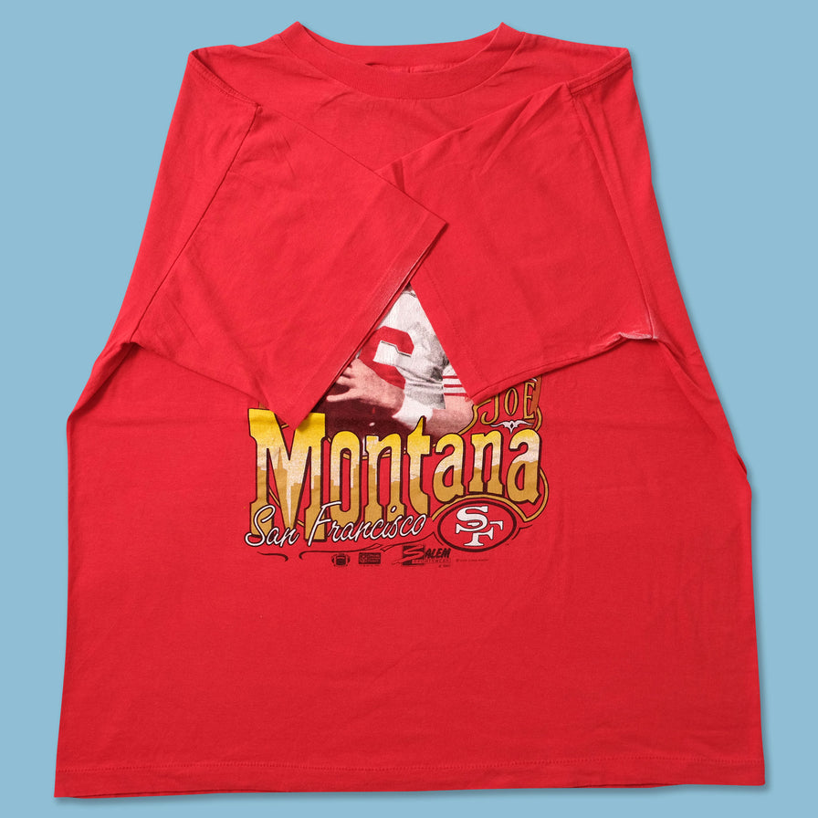 1990 Joe Montana T-Shirt XLarge - Double Double Vintage