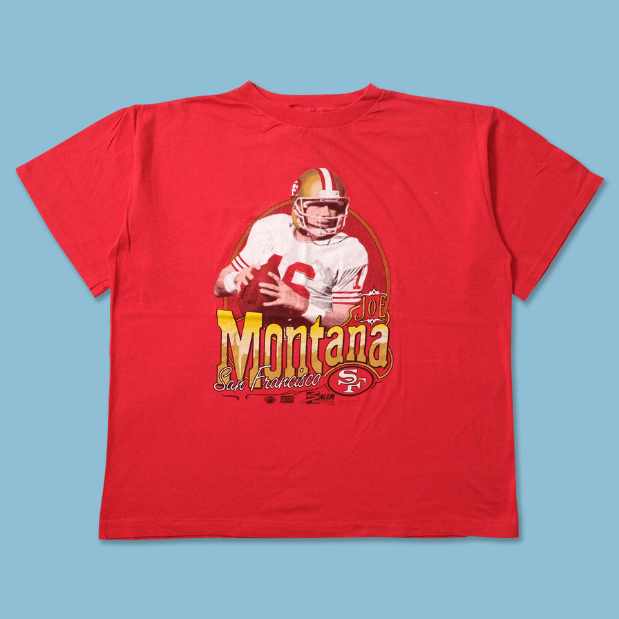 1990 Joe Montana T-Shirt XLarge - Double Double Vintage