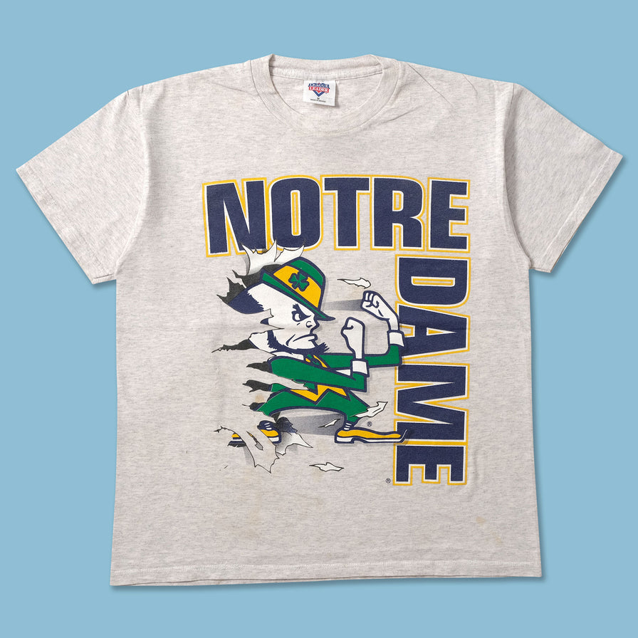 Vintage Notre Dame Fighting Irish T-Shirt Medium - Double Double Vintage