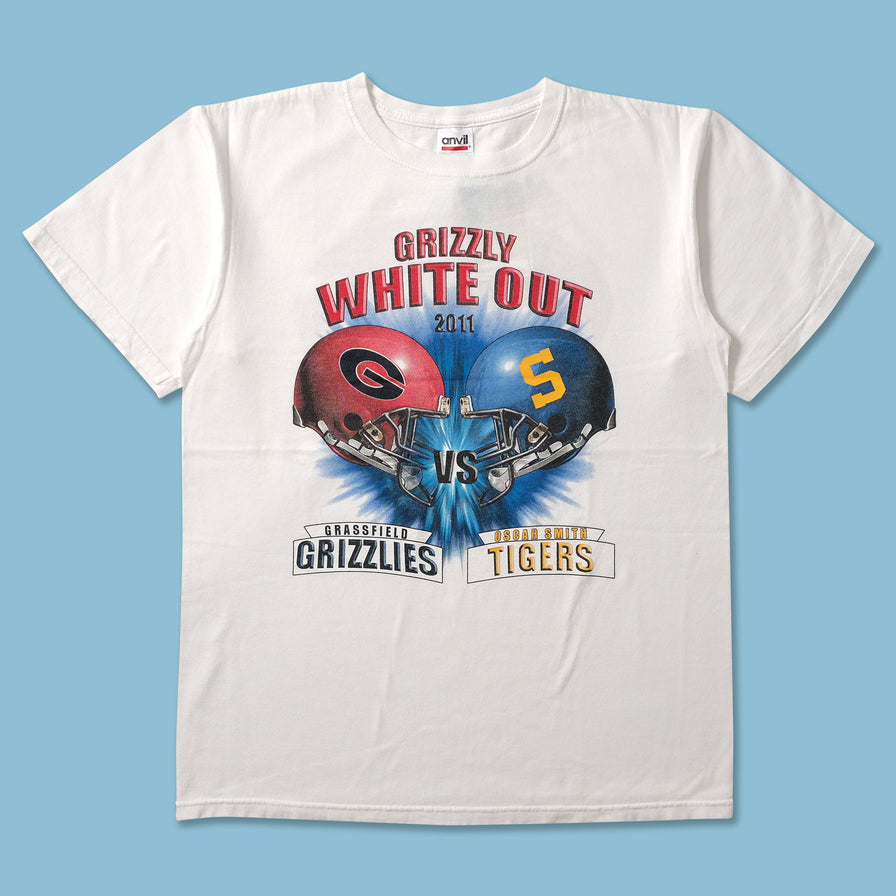 2011 College Football T-Shirt Small - Double Double Vintage