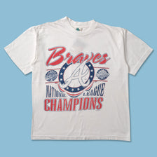 1996 Atlanta Braves T-Shirt Small - Double Double Vintage