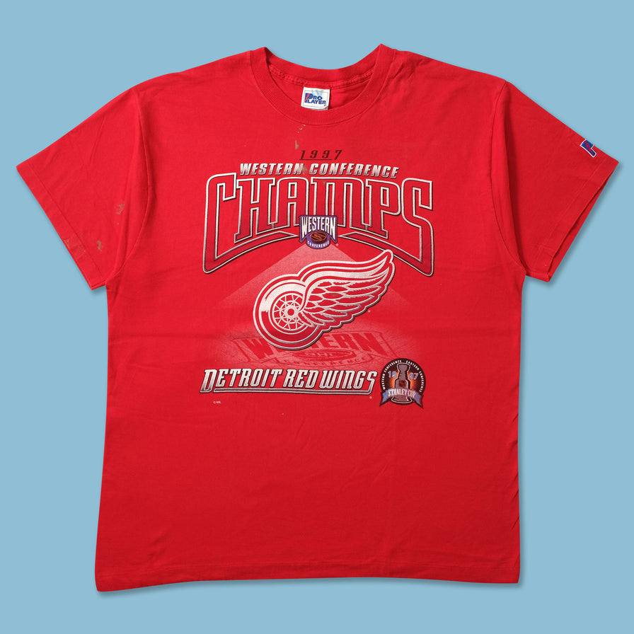 1997 Detroit Red Wings T-Shirt XLarge - Double Double Vintage