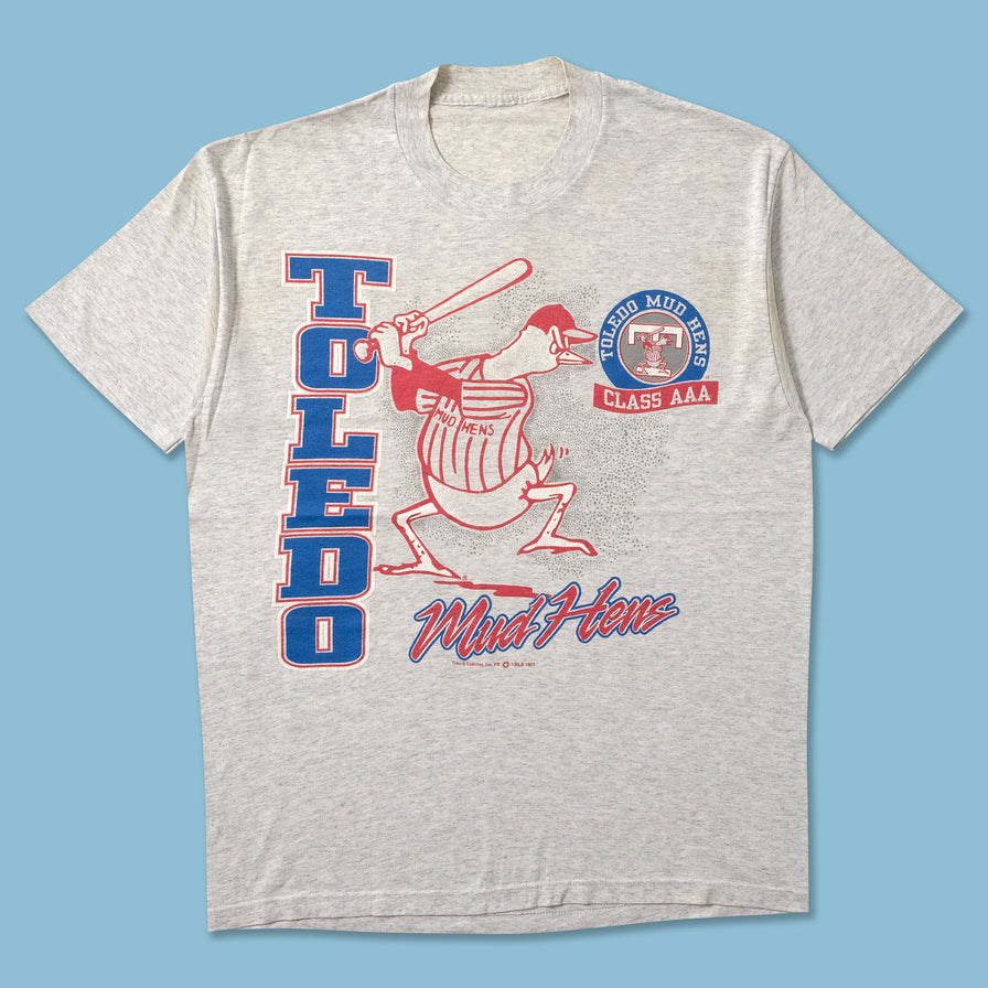 1993 Toledo Mud Hens T-Shirt Medium - Double Double Vintage