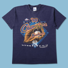1998 New York Yankees T-Shirt Medium - Double Double Vintage