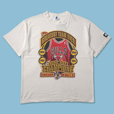 1996 Starter Chicago Bulls T-Shirt Large - Double Double Vintage