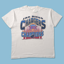1995 San Diego Chargers T-Shirt Large - Double Double Vintage