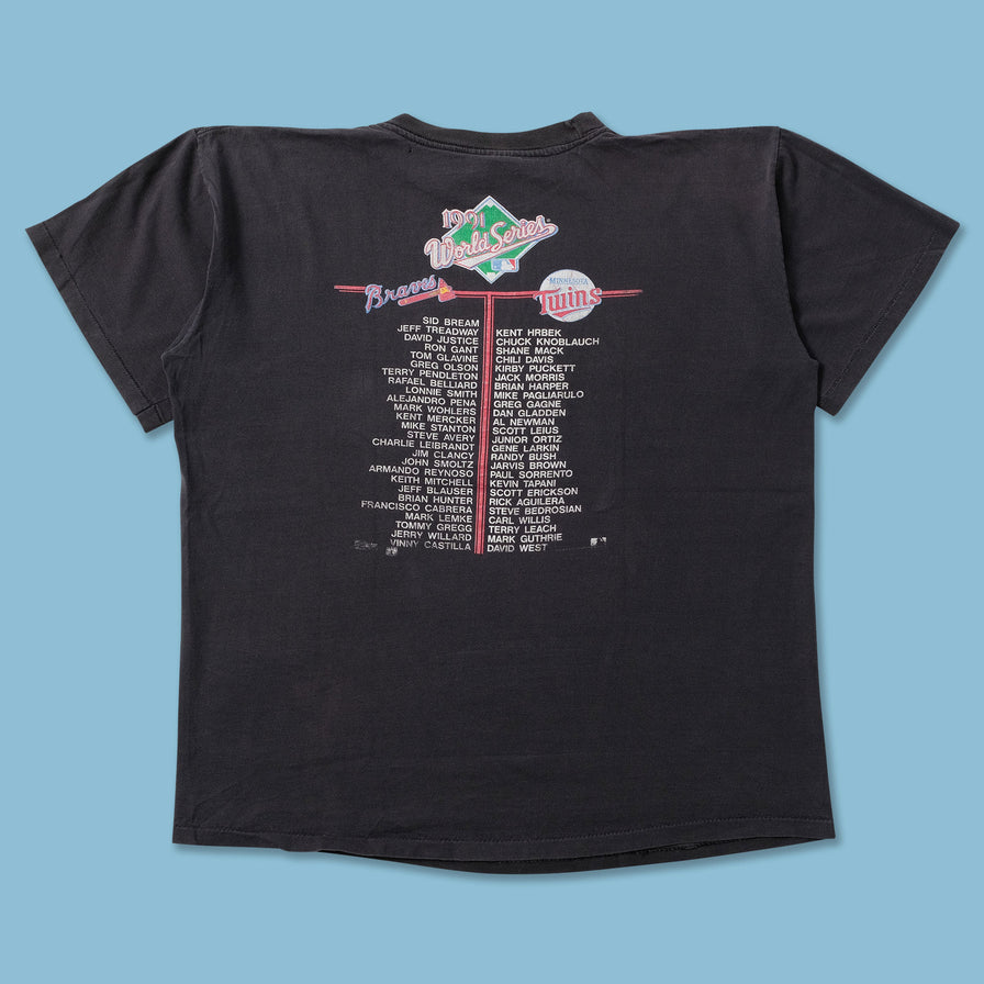 1991 MLB World Series T-Shirt XLarge - Double Double Vintage
