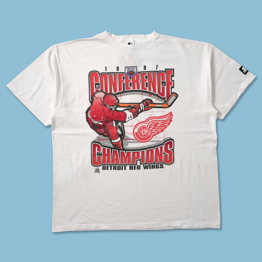 1997 Starter Detroit Red Wings T-Shirt XLarge - Double Double Vintage