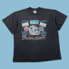 1994 Dallas Cowboys T-Shirt Large - Double Double Vintage