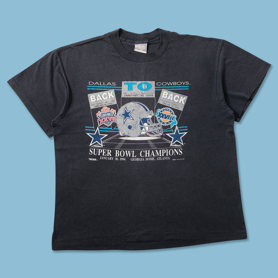 1994 Dallas Cowboys T-Shirt Large - Double Double Vintage