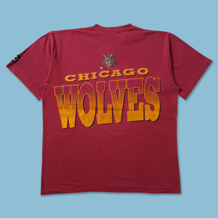 1994 Starter Chicago Wolves T-Shirt Large - Double Double Vintage