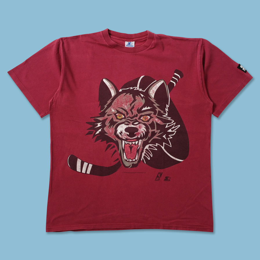 1994 Starter Chicago Wolves T-Shirt Large - Double Double Vintage