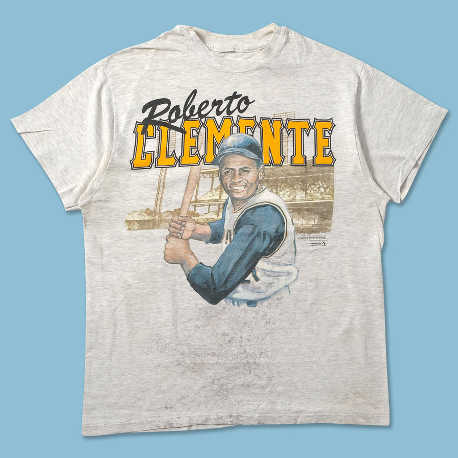 Vintage Roberto Clemente T-Shirt Medium - Double Double Vintage